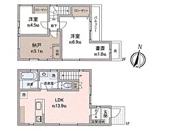 横浜市港南区上永谷1丁目　新築戸建　全2棟　B号棟