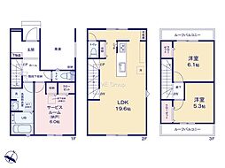 八王子市千人町4丁目01期 新築戸建 全1棟 1号棟