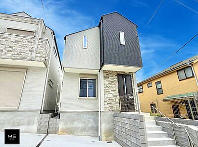 外観:3号棟 ■家族みんなが笑顔で過ごせる、安心感のある住まい 外観:3号棟 ■家族みんなが笑顔で過ごせる、安心感のある住まい