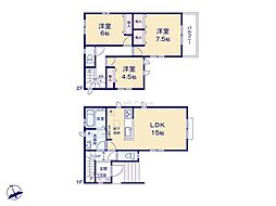 横浜市磯子区上中里町 新築戸建 全2棟 A号棟