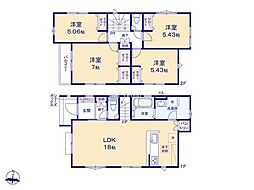 日野市大字上田　新築戸建　全5棟　2号棟