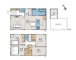 横浜市西区元久保町2 新築戸建 全3棟 2号棟