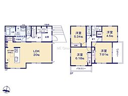 横浜市緑区長津田みなみ台7丁目 新築戸建 全1棟 1号棟
