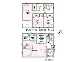 高座郡寒川町大曲3丁目第21 新築戸建 全3棟 3号棟
