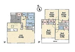 藤沢市白旗4丁目3期 新築戸建 全2棟 1号棟