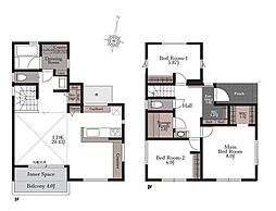 小田原市栢山 新築戸建 全2棟 2号棟