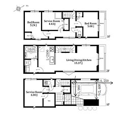 物件画像 横浜市都筑区東方町　新築戸建　全6棟　1号棟