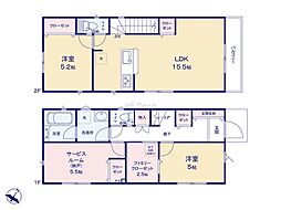 物件画像 横浜市緑区竹山1丁目第1　新築戸建　全2棟　1号棟