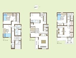 横浜市泉区岡津町　新築戸建　全2棟　1号棟