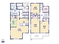 八王子市石川町　新築戸建　全9棟　8号棟