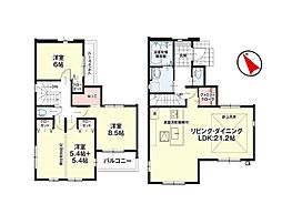 八王子市兵衛2丁目1期 新築未入居戸建 全4棟 4号棟