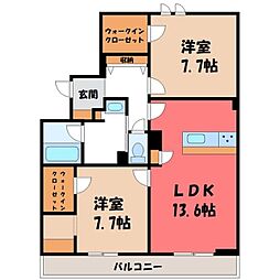 宇都宮駅 14.5万円