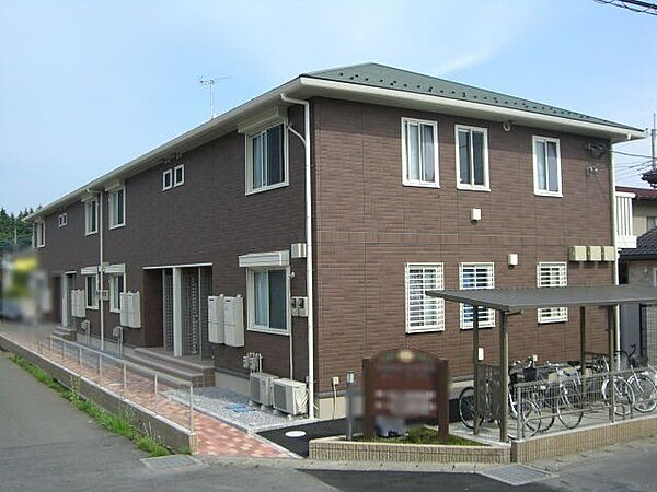 栃木県宇都宮市上野町(賃貸アパート2LDK・1階・52.84㎡)の写真 その1