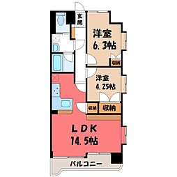 宇都宮駅 7.4万円