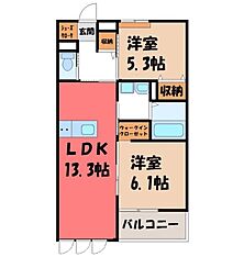 東北本線 宝積寺駅 徒歩26分