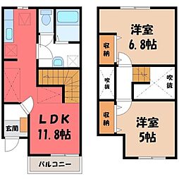 🉐敷金礼金0円！🉐東武宇都宮線 西川田駅 徒歩13分