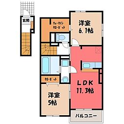 新鹿沼駅 6.8万円