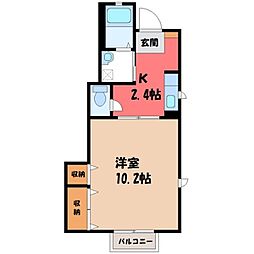 ハイツフォレスト M 1階/-