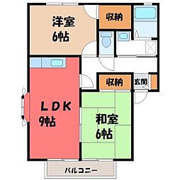 ボンヌシャンス II 2階/-