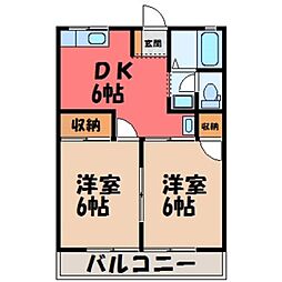 メゾンドベル A 1階/-