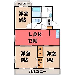 エバーグリーンフィールド 2階/-