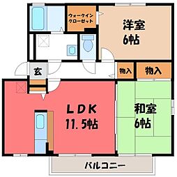 セジュールUESAWA D 1階