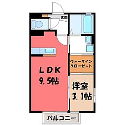 間取図画像 1SK