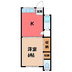 コーポアスペン B 2階/-