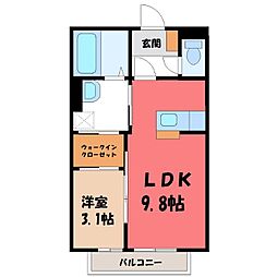 Yニシ3パナハイツ 2階/-