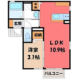 グレンツェン A 2階