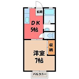 パナハイツ・A 2階/-