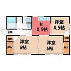栃木県真岡市高勢町3丁目：物件画像／LIXIL賃貸ショップ　株式会社あるある不動産　中央店