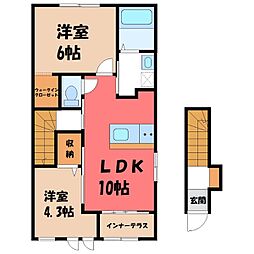 ヴィラ・グロリエンテ弥生 2階