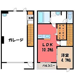 ネオフォス城南 1階/-