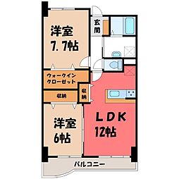 東武宇都宮線 東武宇都宮駅 バス20分 長岡街道入口下車 徒歩12分 1階/-