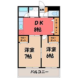 東武宇都宮線 東武宇都宮駅 バス15分 挟又局前下車 徒歩2分