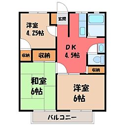 クリヤマハイツ C 2階/-