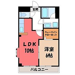 ポワールガーデン II 2階