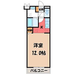 フォレストY&M雀宮 B棟 3階