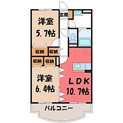 🉐敷金礼金0円！🉐東北本線 宝積寺駅 徒歩8分