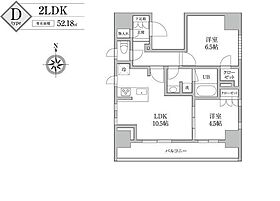 KDXレジデンス神田  ｜ 東京都千代田区内神田2丁目（賃貸マンション2LDK・8階・52.18㎡） その2