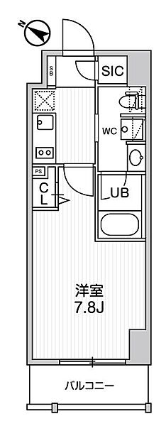 ステージグランデ日本橋人形町 ｜東京都中央区日本橋人形町2丁目(賃貸マンション1K・9階・25.47㎡)の写真 その2