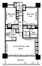 パークアクシス四谷ステージ  ｜ 東京都新宿区四谷4丁目（賃貸マンション2LDK・15階・68.68㎡） その2