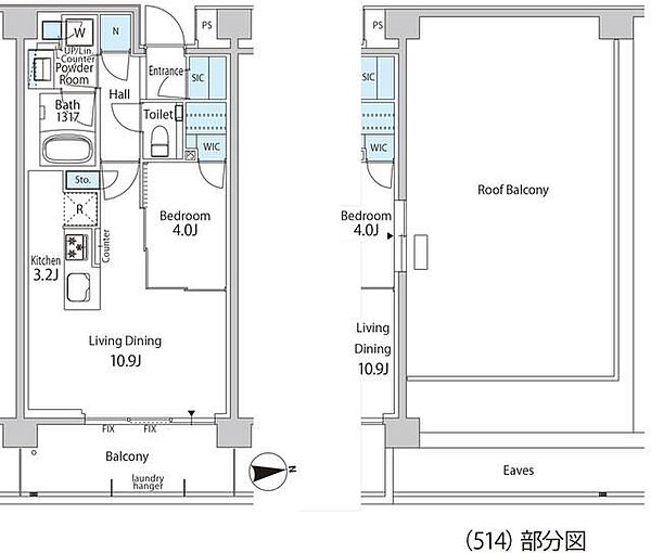 グリーンレジデンス赤坂 ｜東京都港区赤坂7丁目(賃貸マンション1SLDK・5階・46.00㎡)の写真 その2