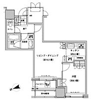 ウエストパークタワー池袋  ｜ 東京都豊島区西池袋3丁目（賃貸マンション1LDK・8階・46.29㎡） その2