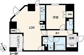 VORT銀座residenceII  ｜ 東京都中央区湊3丁目（賃貸マンション1LDK・4階・44.50㎡） その2