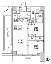 ALTERNA神楽坂II  ｜ 東京都新宿区西五軒町（賃貸マンション2LDK・7階・50.09㎡） その2