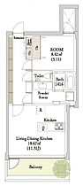 AUBE　TAKANAWA  ｜ 東京都港区高輪4丁目（賃貸マンション1LDK・3階・47.46㎡） その2