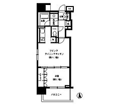 KDXレジデンス芝公園  ｜ 東京都港区芝3丁目（賃貸マンション1LDK・5階・40.84㎡） その2