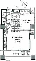 ホライズンプレイス赤坂  ｜ 東京都港区赤坂6丁目（賃貸マンション1LDK・5階・60.87㎡） その2